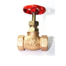 GM Globe Valve Forged Gun Metal Screwed Rising Stem ISI Marked (RMW)